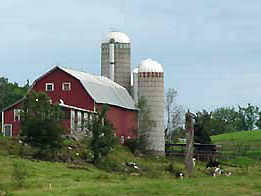 Working farms enrich the Valley views